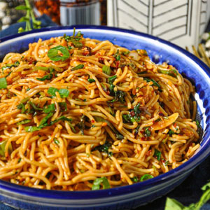 Veg Chili Garlic Noodles