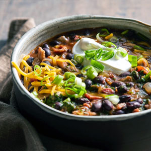 Veg Black Bean Soup